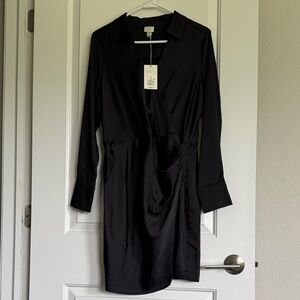 a new day Black Long Sleeve Dress